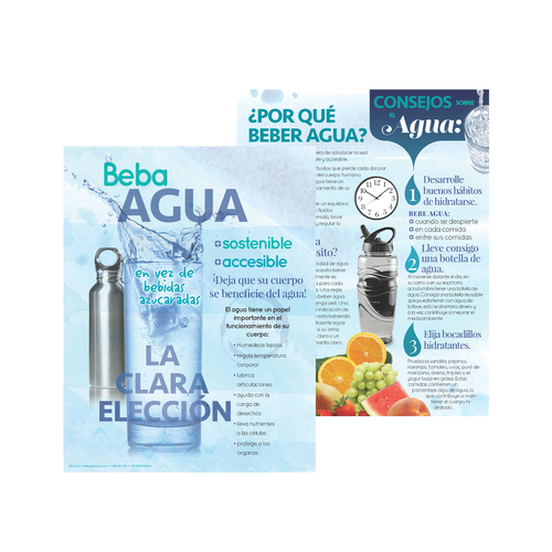 Drink Water Spanish Handouts