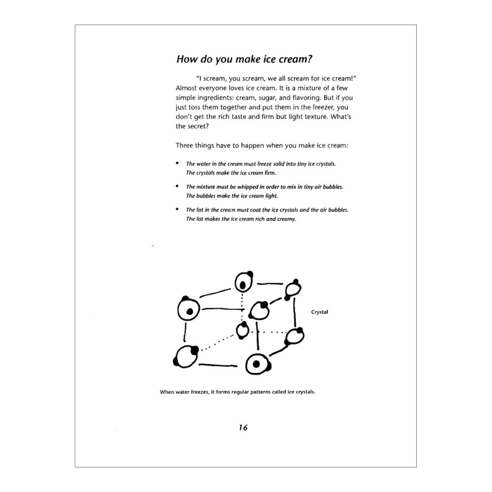 Incredible Edible Science Cookbook
