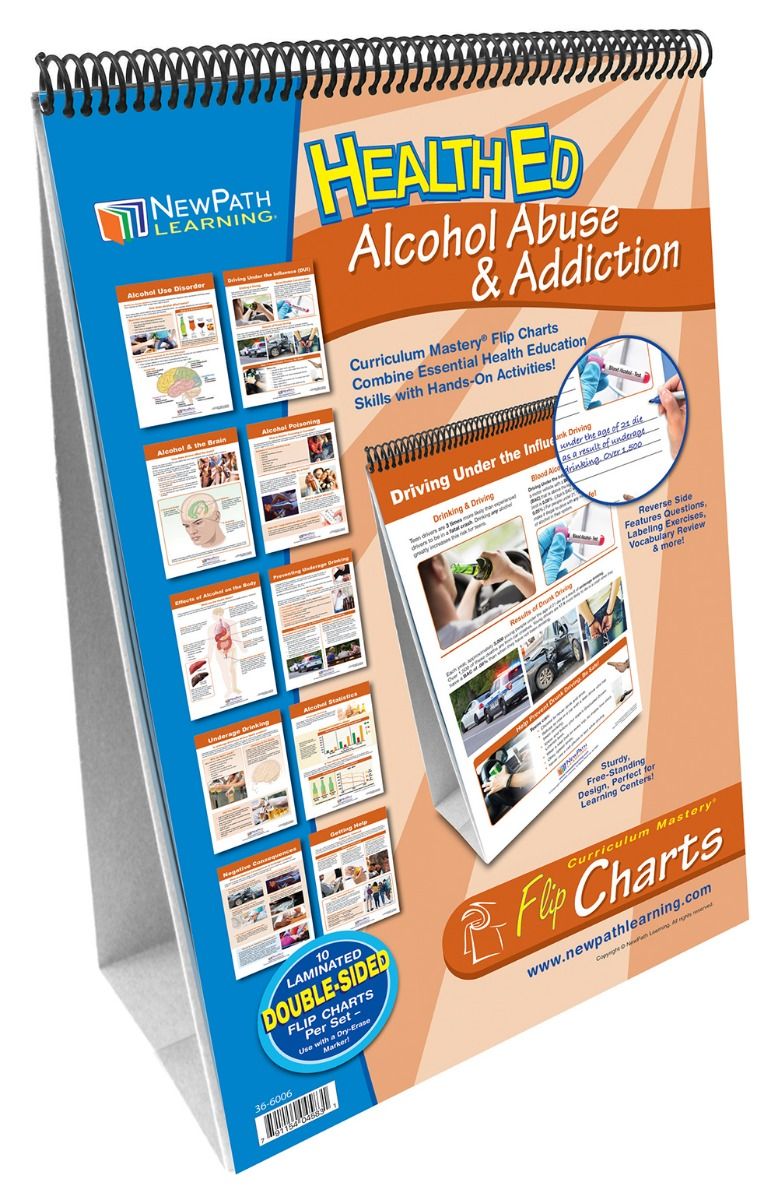 Alcohol Abuse & Addiction Flip Chart Set main product image