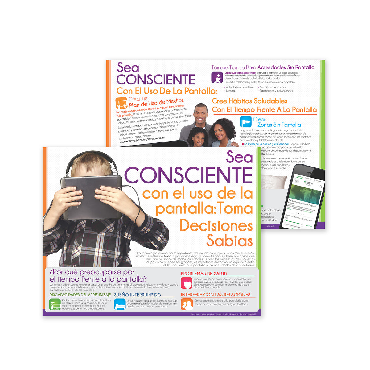 Be Screen Time Smart Handouts Spanish