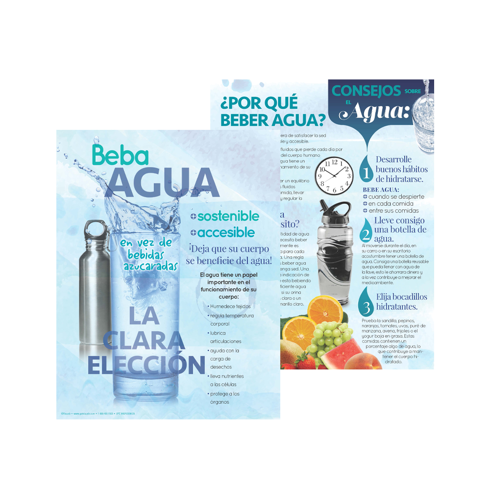 Drink Water Spanish Handouts