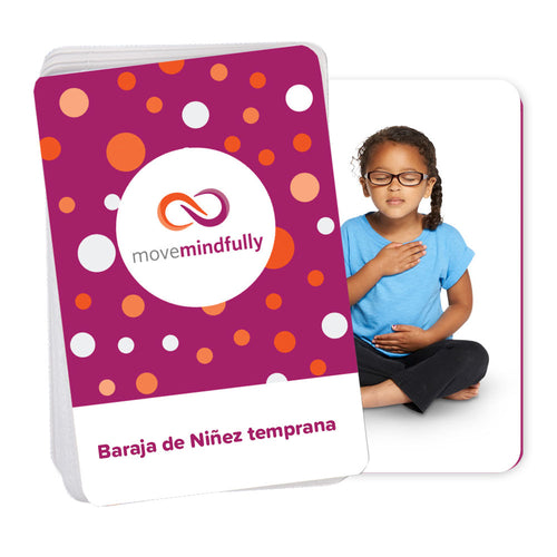 movemindfully© Permission to Pause Early Childhood Card Deck Spanish