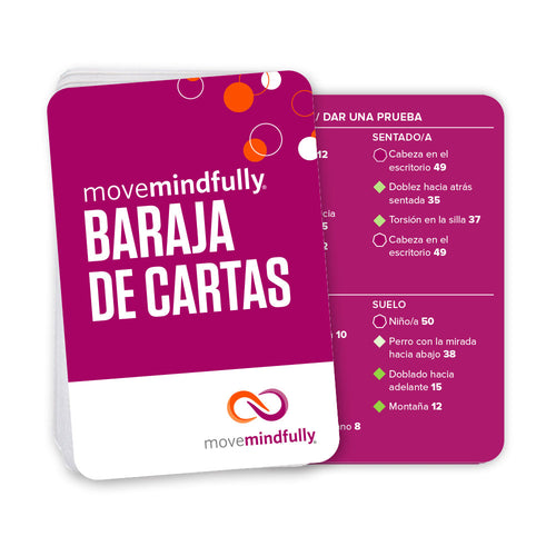 movemindfully© Permission to Pause Youth Card Deck Spanish