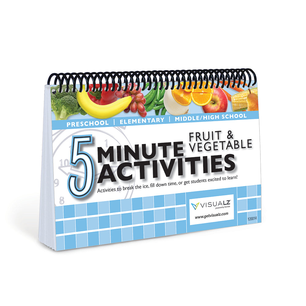 5 Minute Fruit & Vegetable Activities