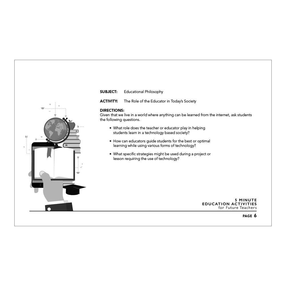 5 Minute Education Activities for Future Teachers