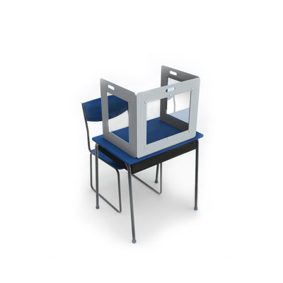 Classroom Three-Sided Portable Desk Shield