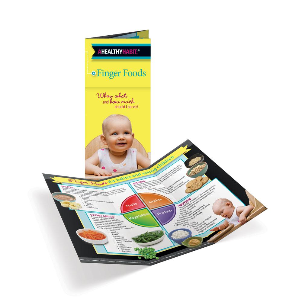 Finger Foods Tri-Fold Brochures