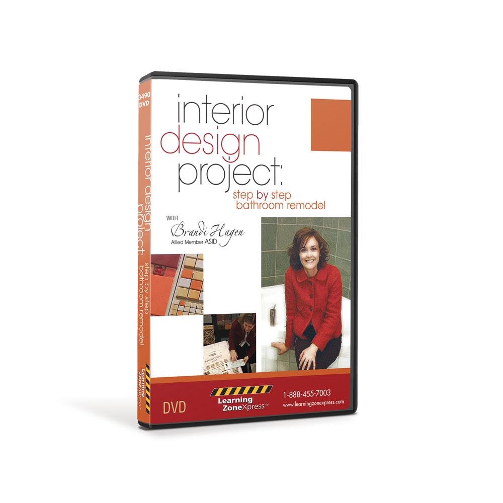 Interior Design Project: Step by Step Bathroom Remodel DVD