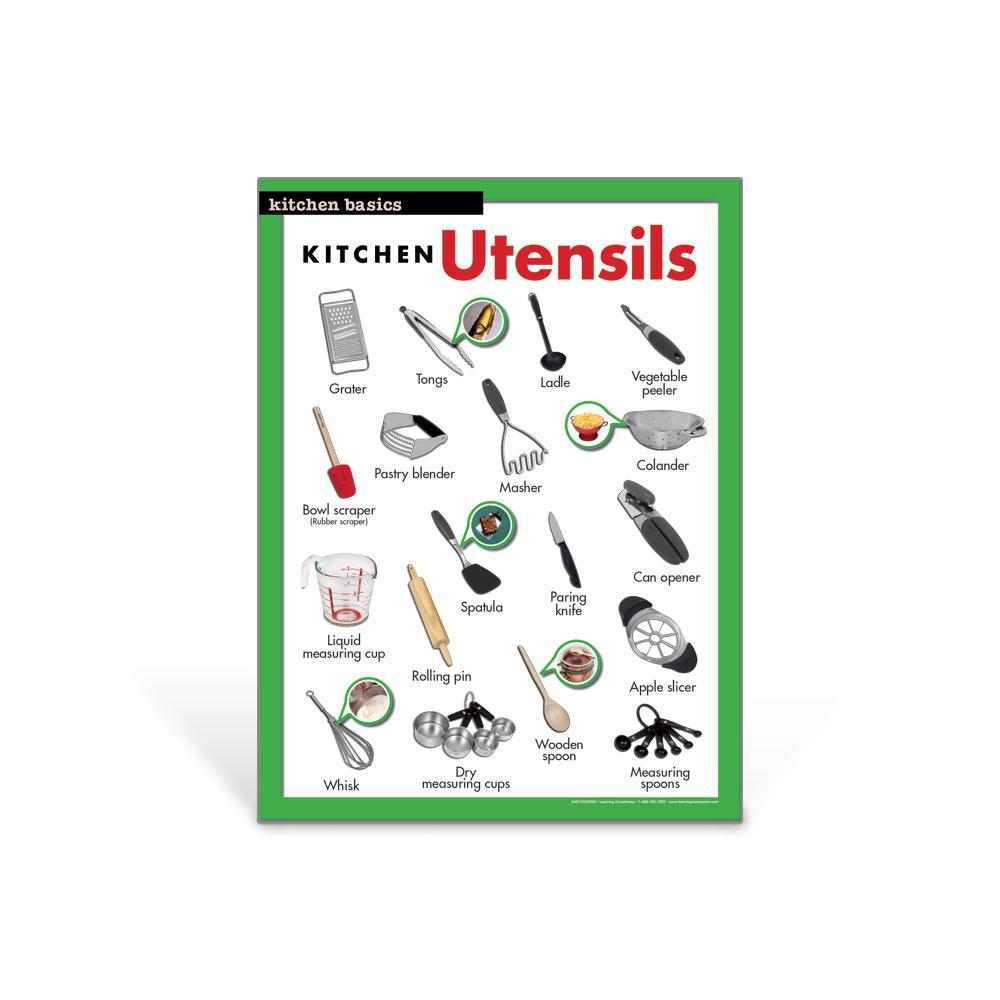 Kitchen Utensils Poster