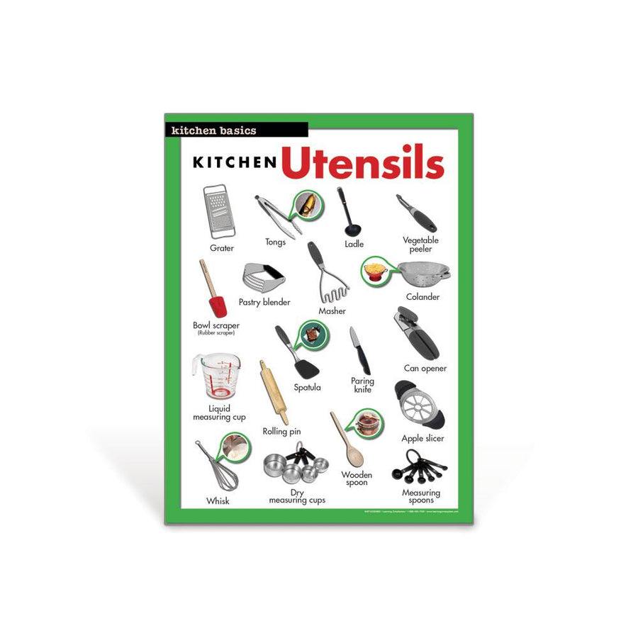 Kitchen Utensils Poster