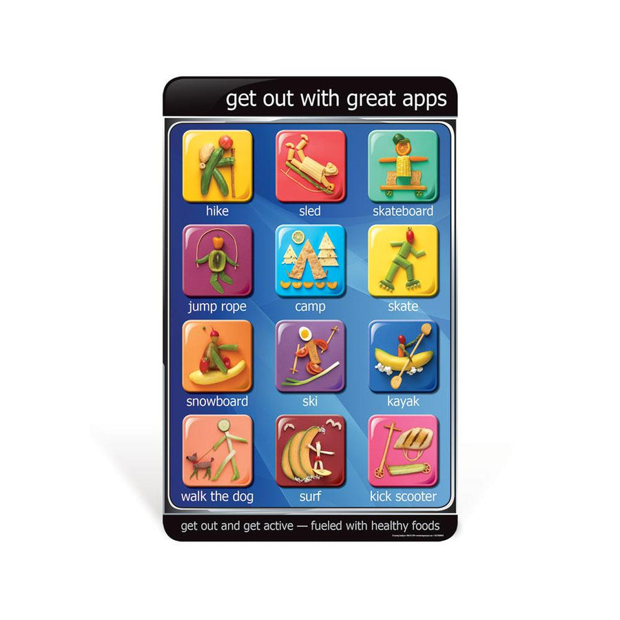 Get Out With Great Apps Poster (23" x 35")