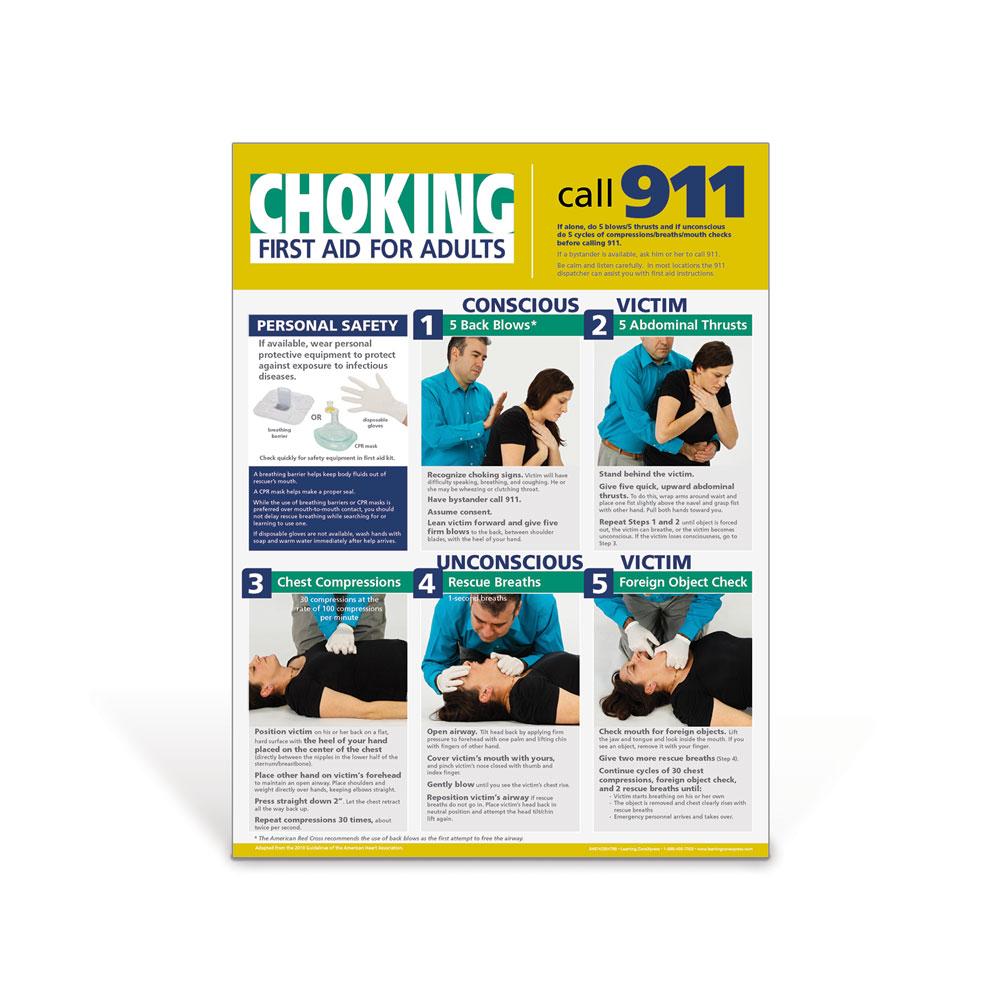 Adult Choking Poster