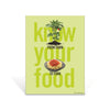 Know Your Food Poster