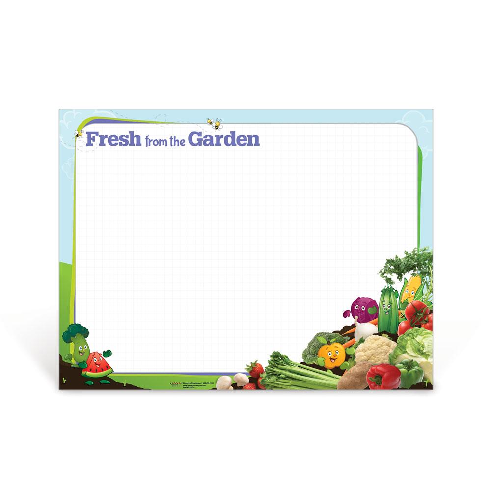 Fresh from the Garden Dry Erase Poster