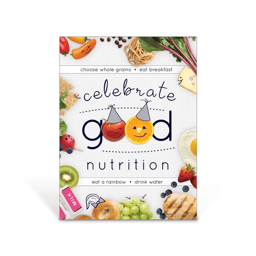 Kids Celebrate Good Nutrition Poster