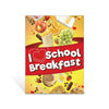 I Heart School Breakfast Poster