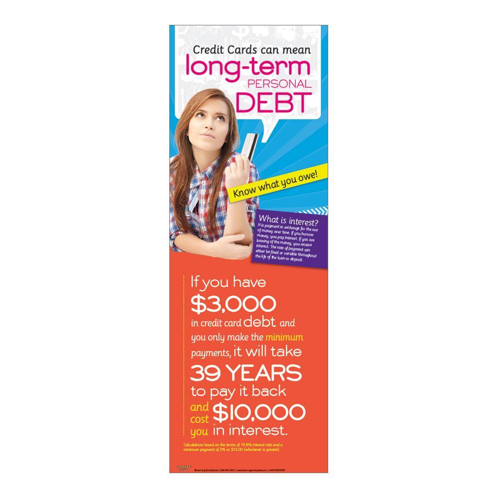 Credit cards long-term personal debt