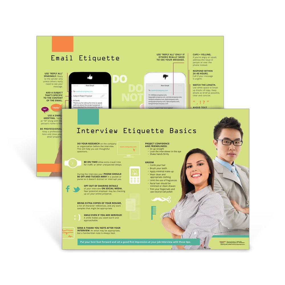 Professional Manners Poster Set