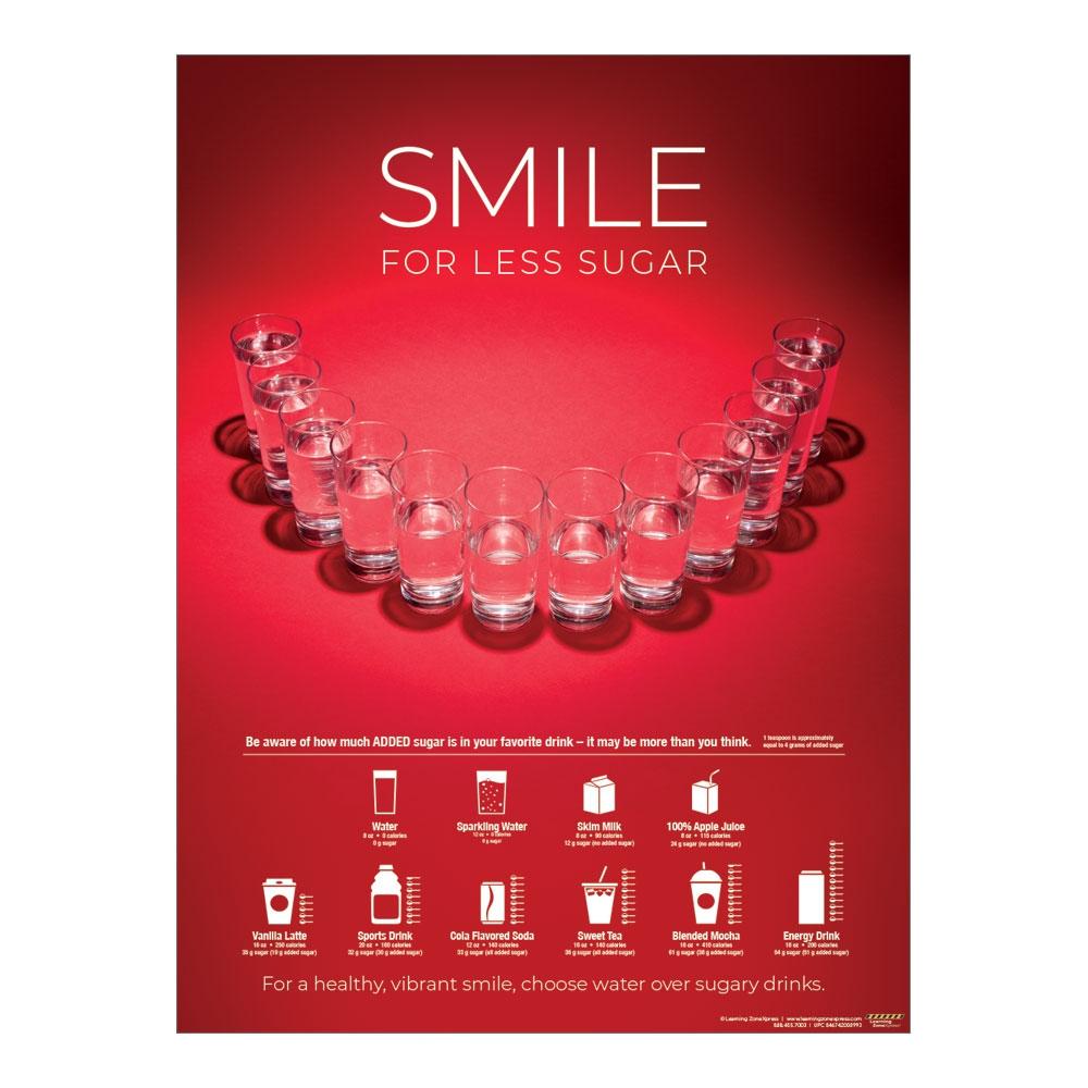 Smile for Less Sugar Poster
