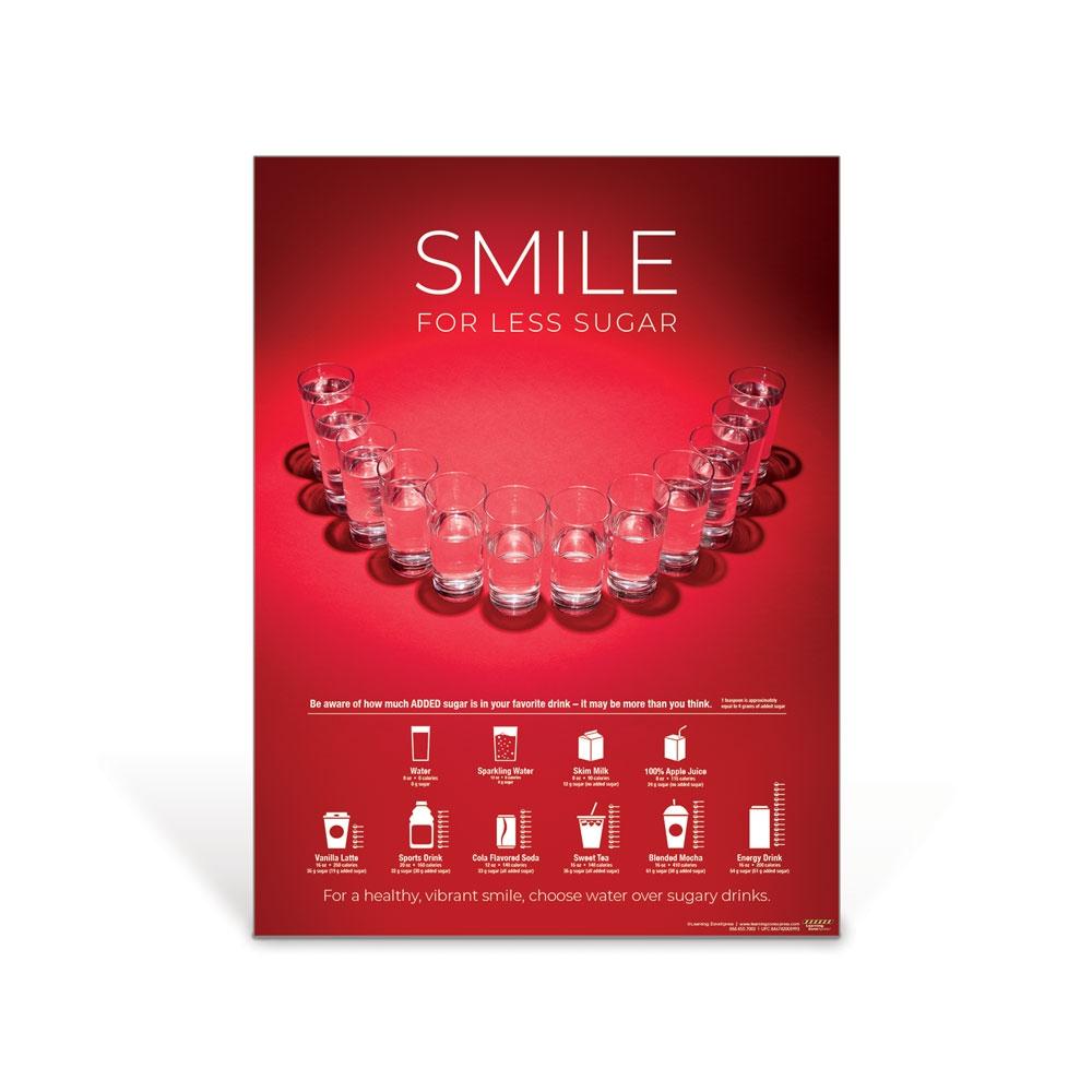 Smile for Less Sugar Poster