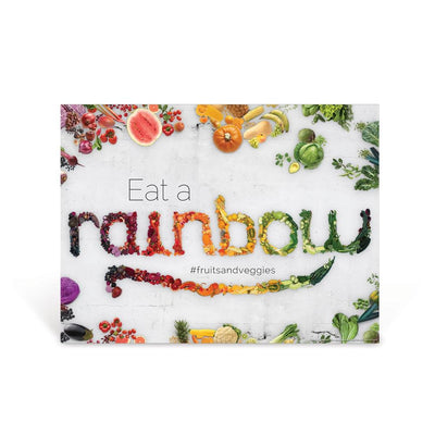Eat a Food Rainbow Poster