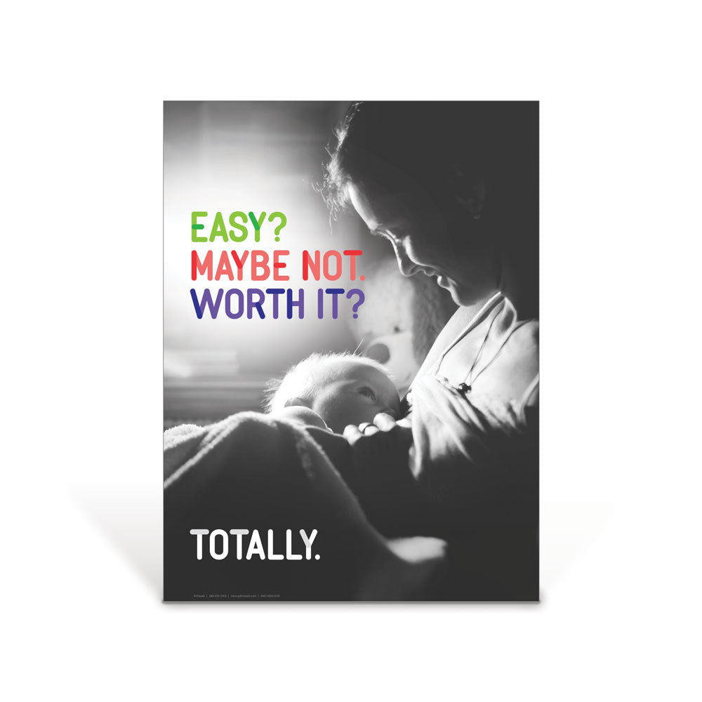 Totally Worth It WIC Breastfeeding Poster