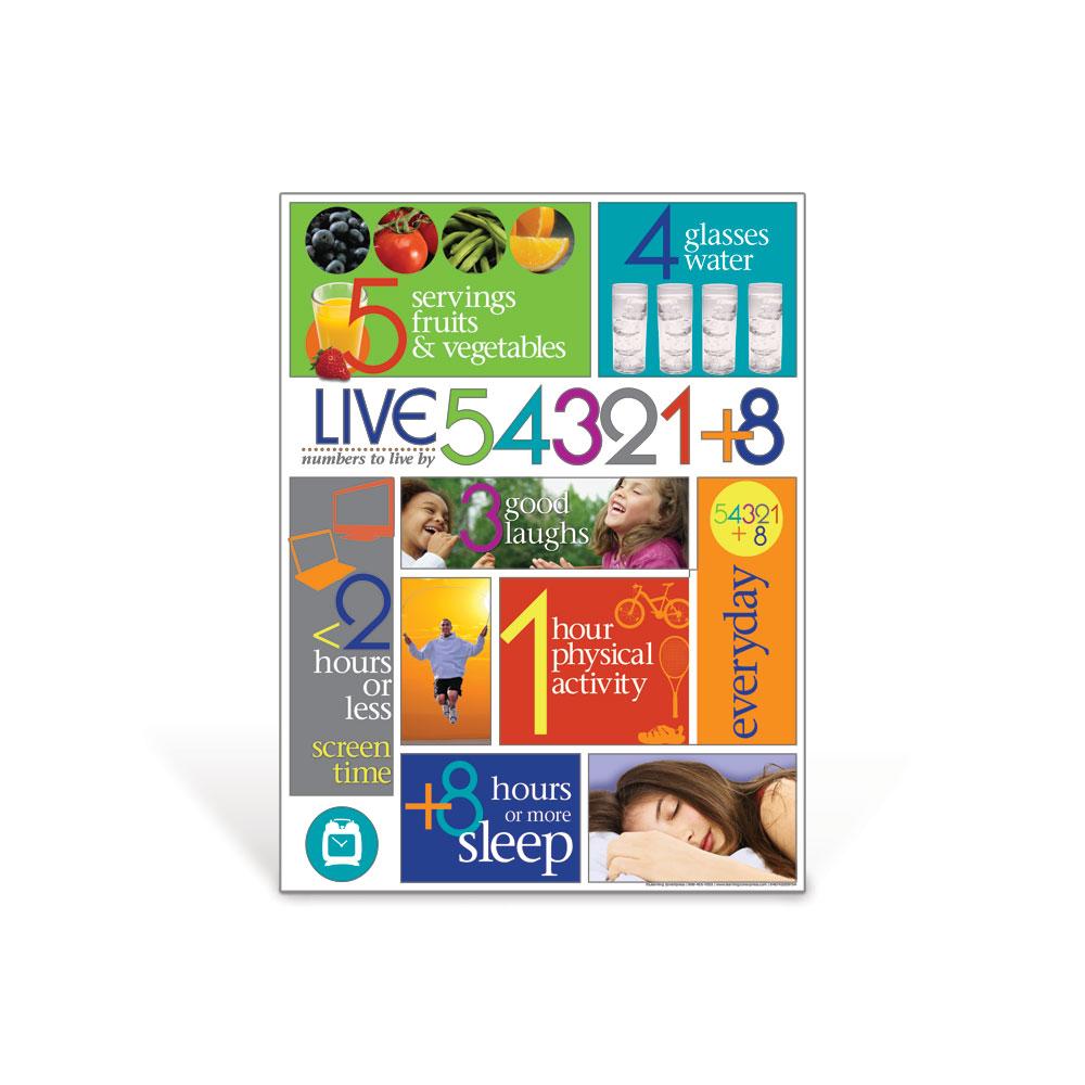 Live 54321+8® Poster