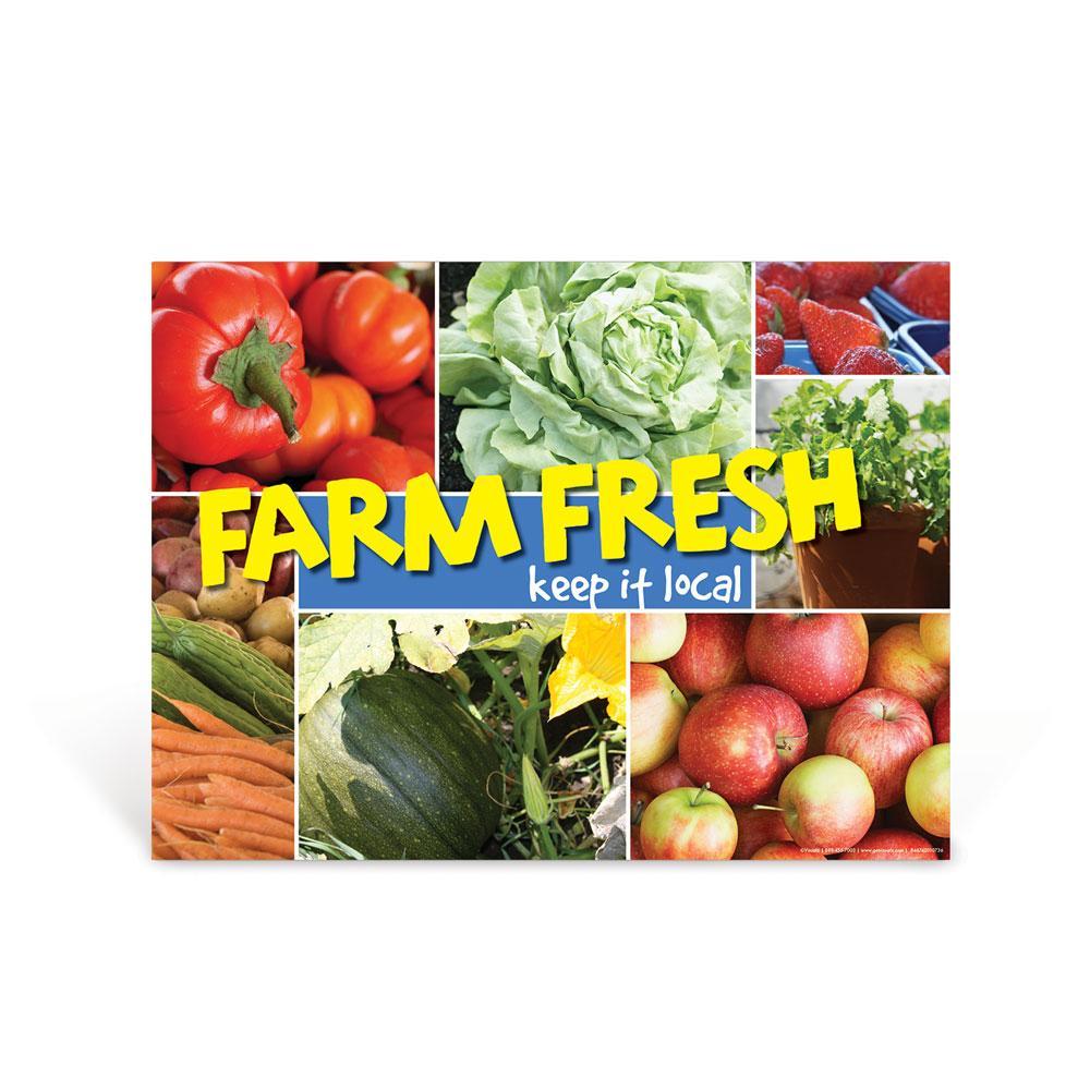 Locally Grown Foods Poster Set
