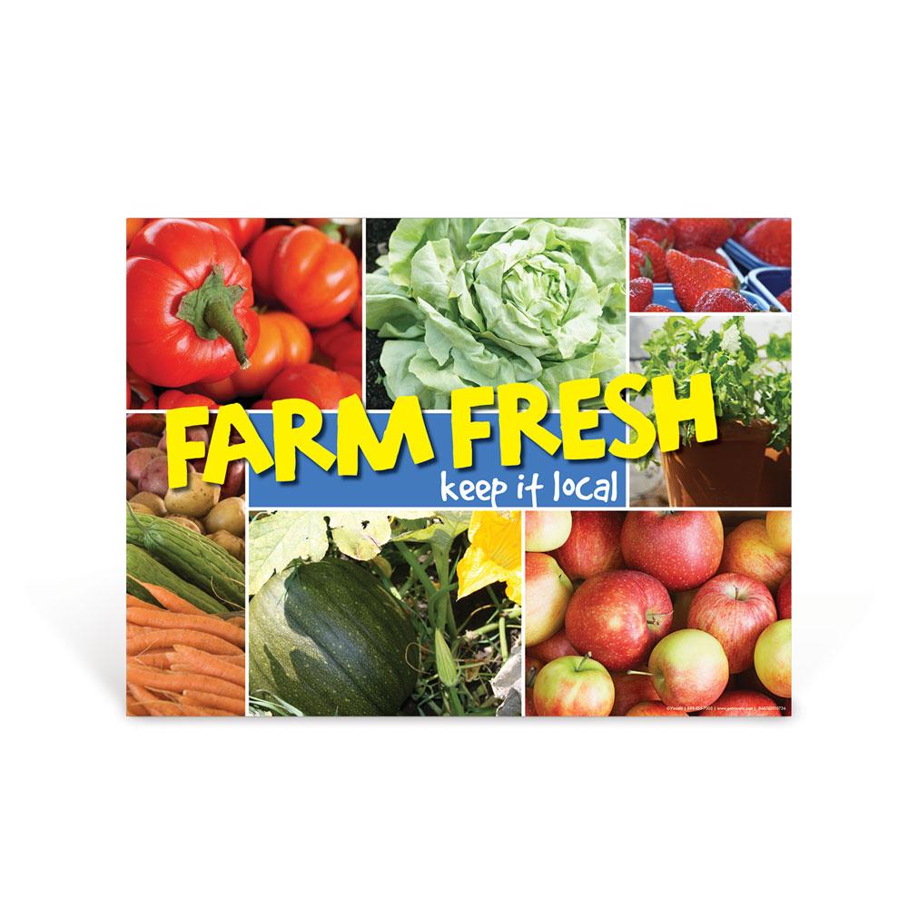 Farm Fresh Keep it Local Poster