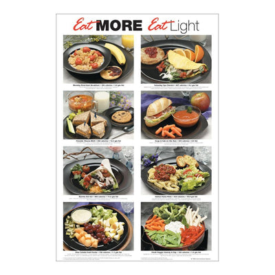 Eat More Eat Light Poster 23" x 35"