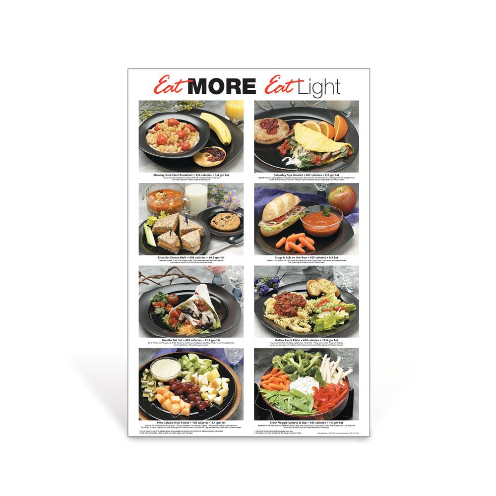 Eat More Eat Light Poster