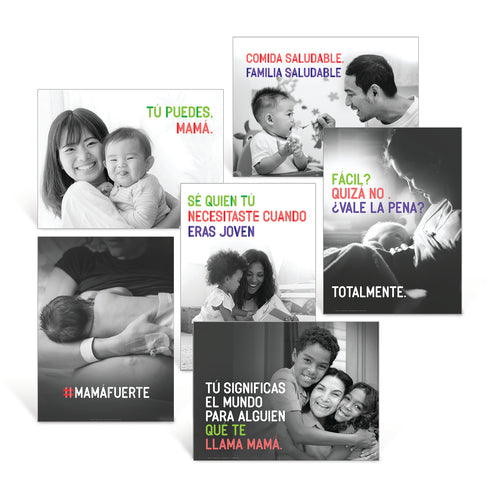WIC Motivational Messages Spanish Poster Set