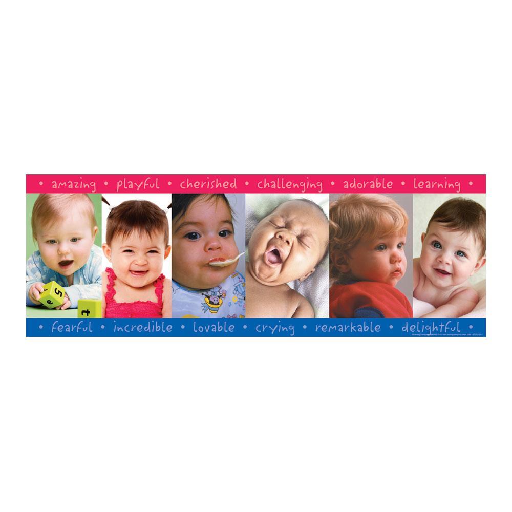 Faces of Babies Poster