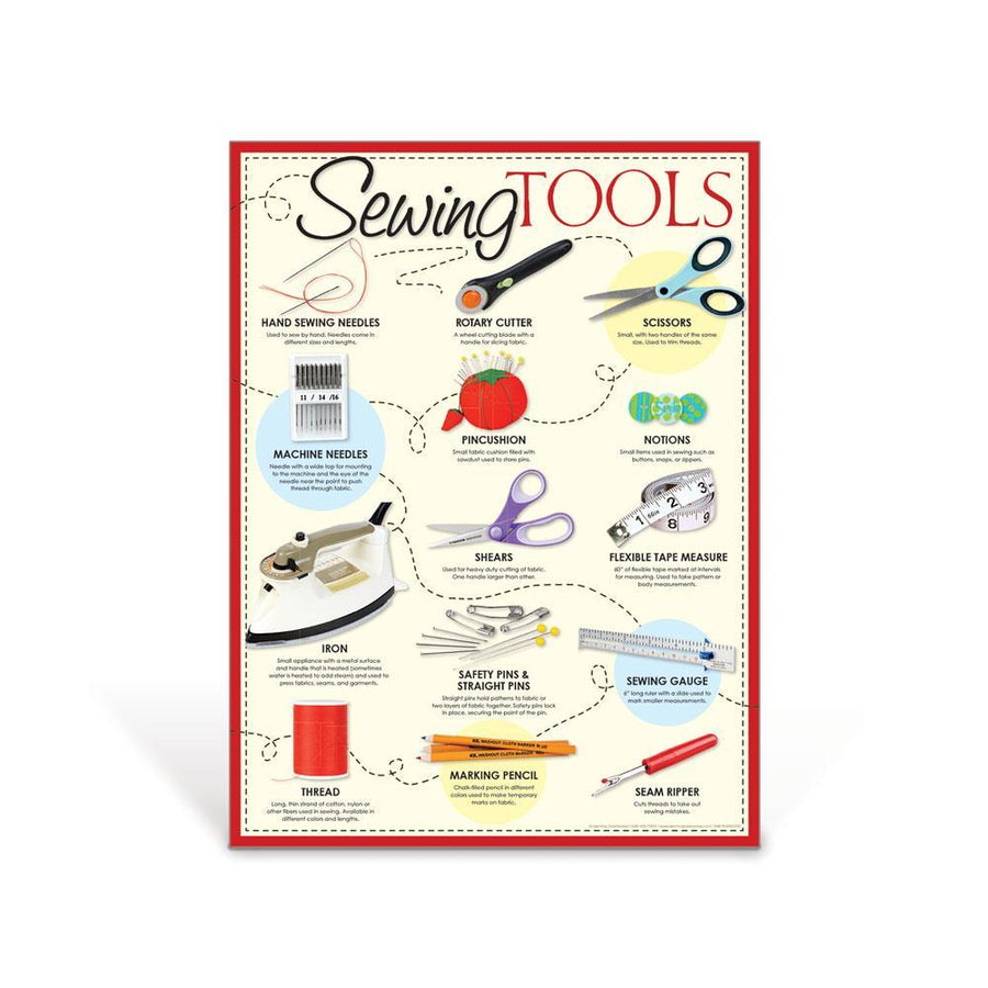 Sewing Tools Poster