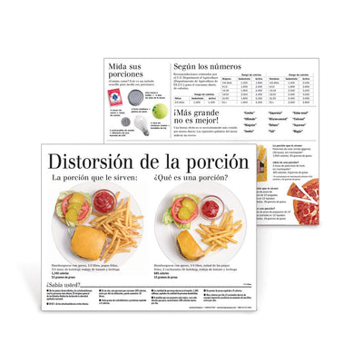Portion Distortion® Spanish Handouts