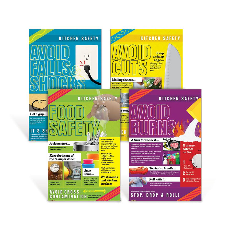 Kitchen Safety Poster Set