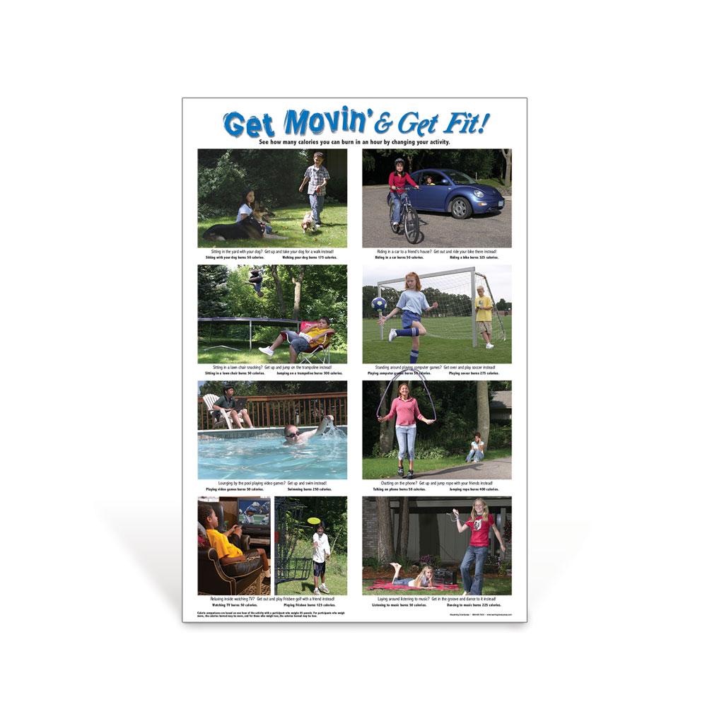Get Moving Elementary Poster
