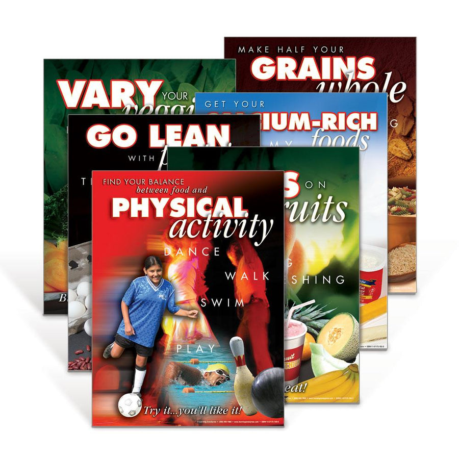 MyPlate Poster Set of Six