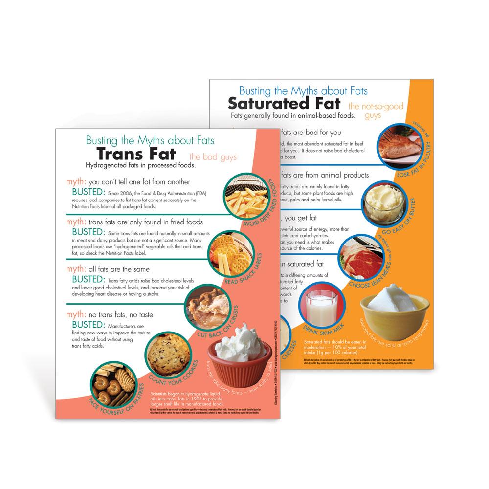 Myth Busters: Trans/Saturated Fats Handouts