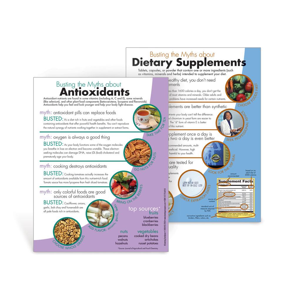 Myth Busters: Supplements & Antioxidants Handouts