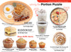 Portion Puzzle Poster Set of 4