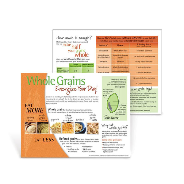 Whole Grains Handouts | Nutrition | Visualz