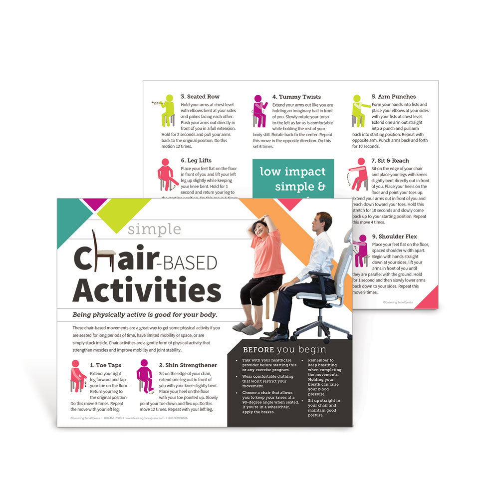 Simple Chair-Based Activities Handouts