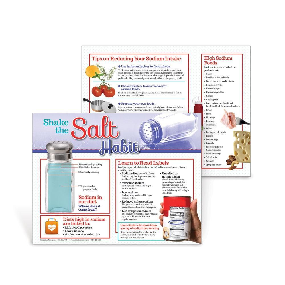 Shake the Salt Habit Handouts