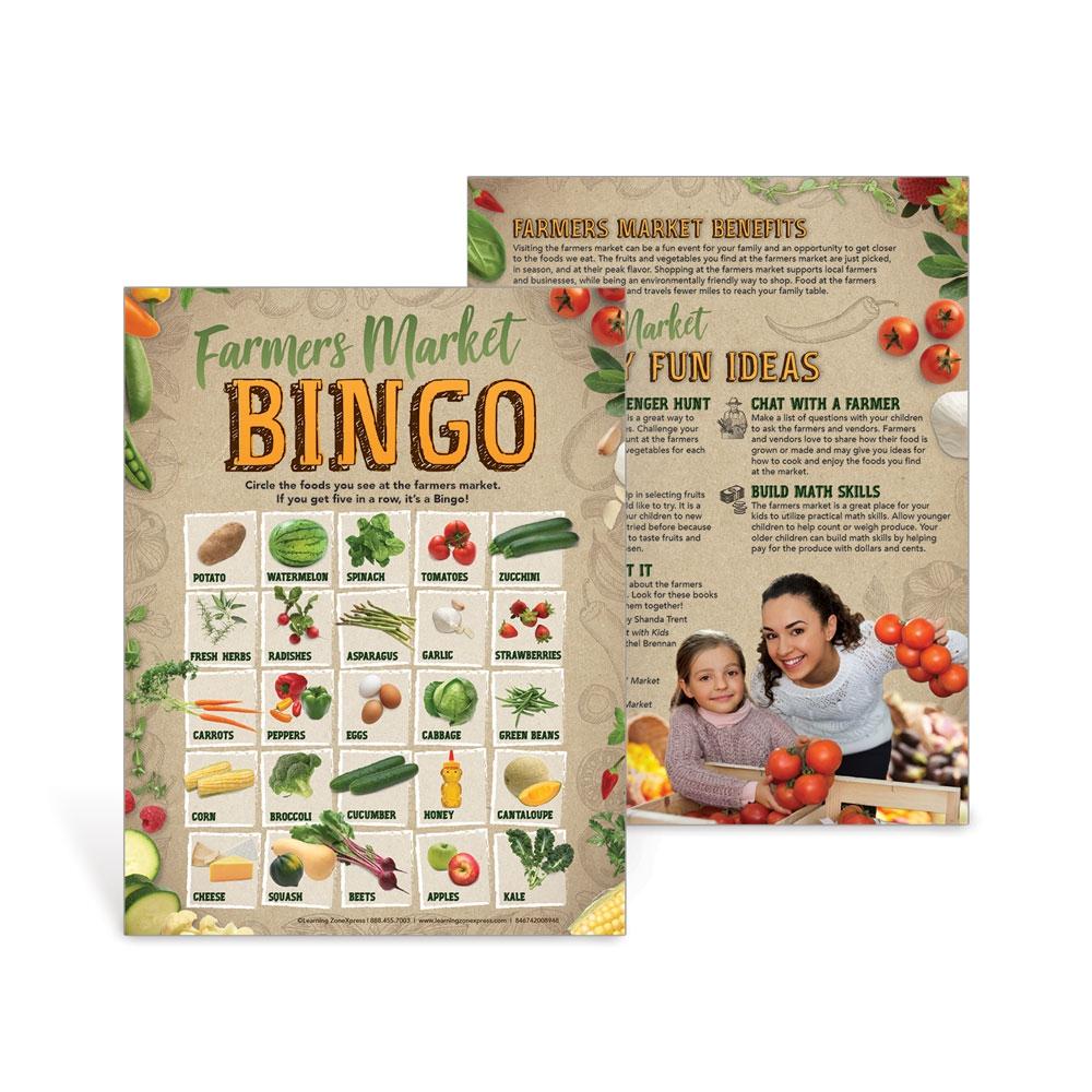 Farmers Market Bingo Handouts