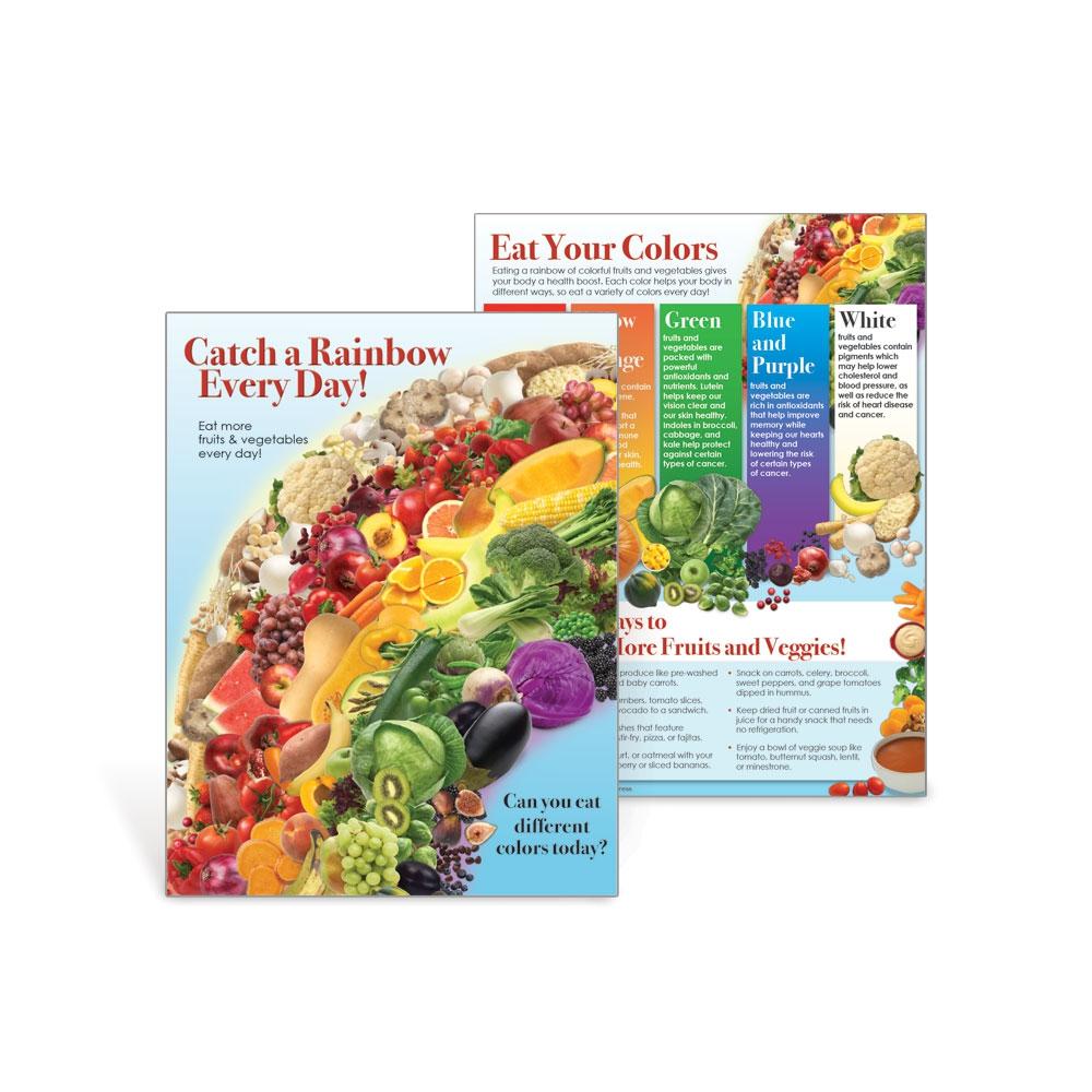 Visualz Handouts Catch a Rainbow Handouts | Nutrition Education | Visualz