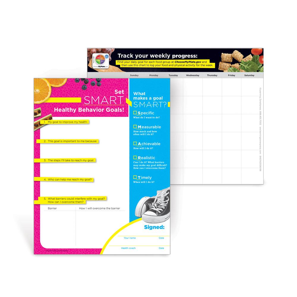 Set SMART Healthy Behavior Goals Handouts