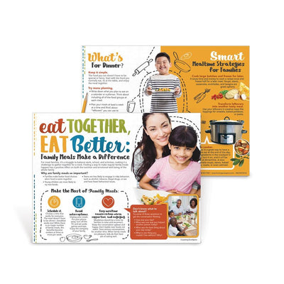 Eat Together, Eat Better Family Meals Handouts