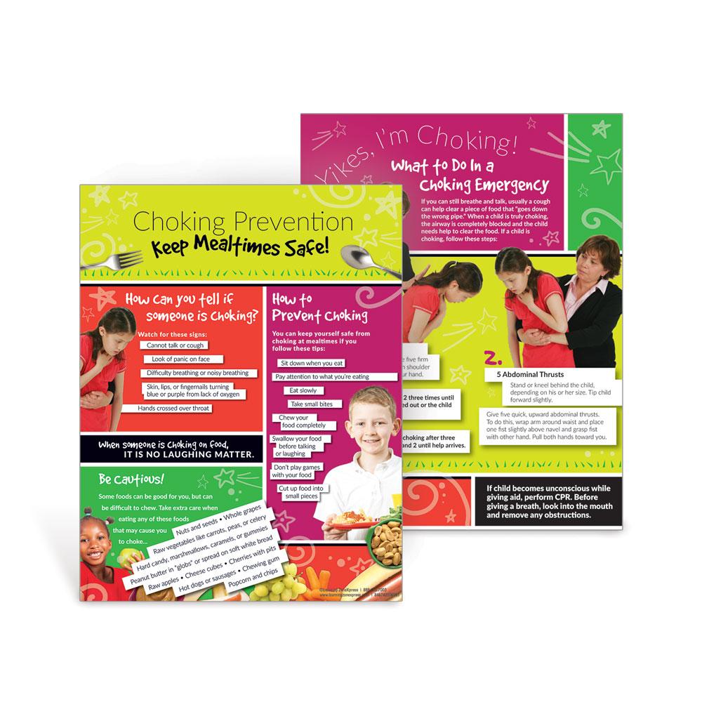 Visualz Handouts Choking Prevention Handouts | Parent Education | Visualz
