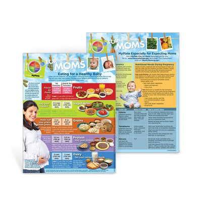 MyPlate Expecting Moms Handout for Pregnancy